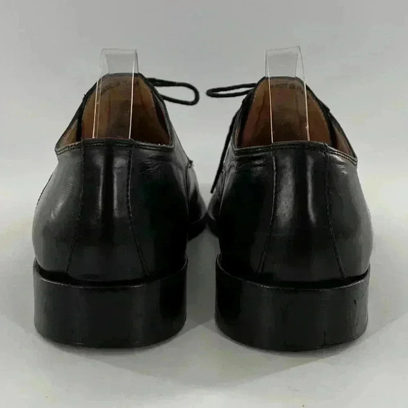 Mercanti Fiorentini mens dress shoes size 8 black Italian leather vintage 90s main image 5